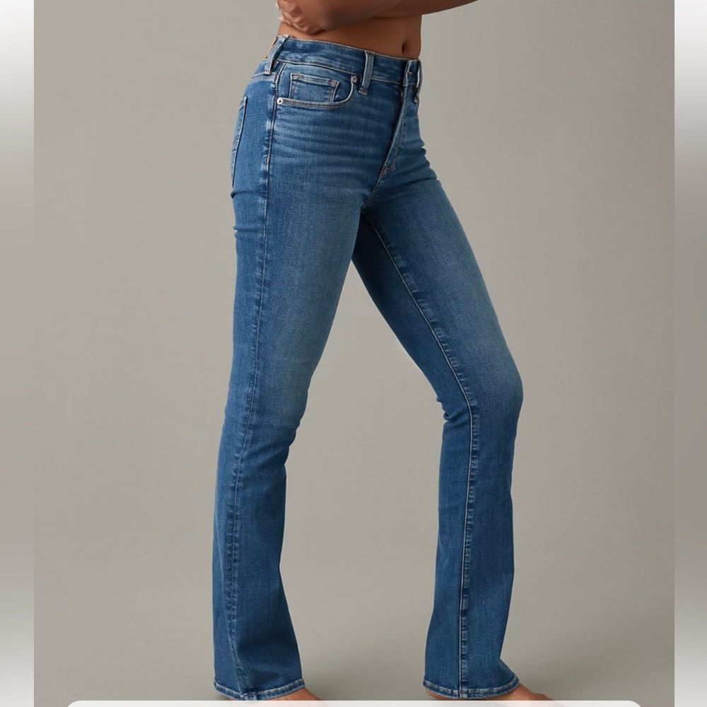 NEW American Eagle High Wasited Skinny kick Jean size 16